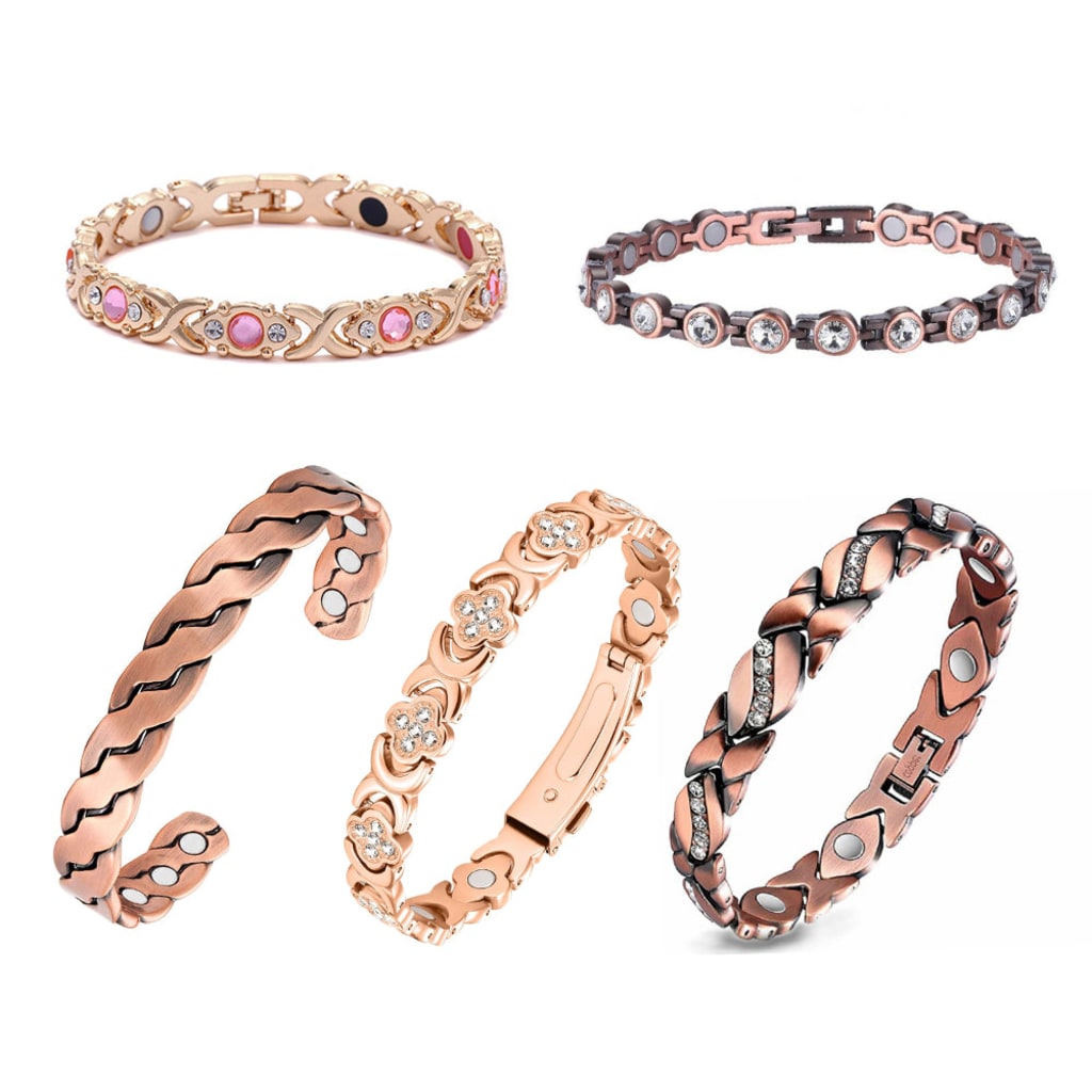 Copper magnetic bracelet for Women