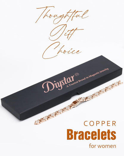 Copper magnetic bracelet for Women