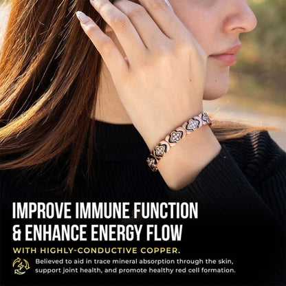 Copper magnetic bracelet for Women